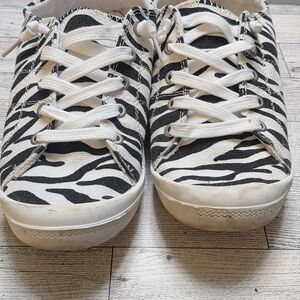 Zebra Print Sneakers